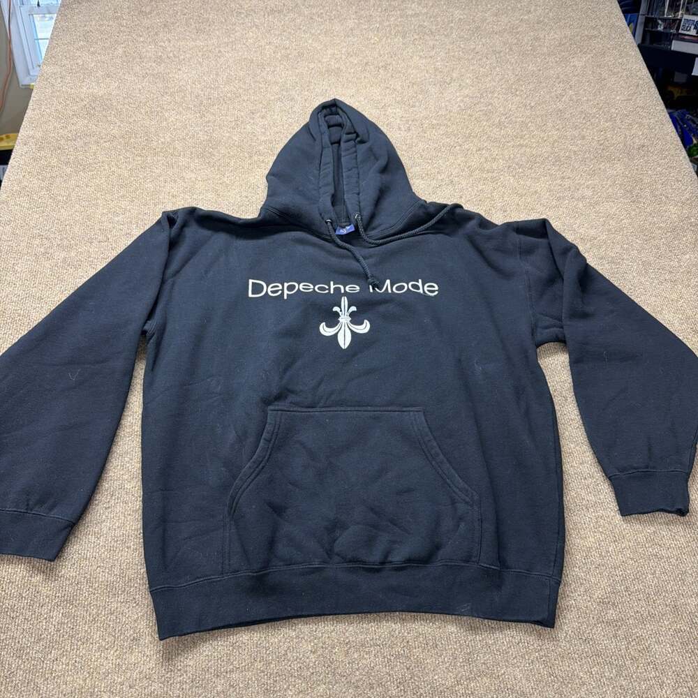 Vintage Depeche Mode 2004 Black Hoodie size Large
